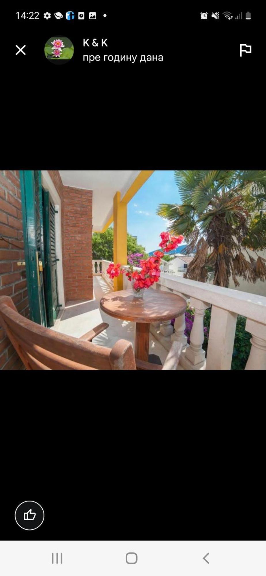 Studio Apartman Sa Pogledom Na More Meljine Exteriér fotografie